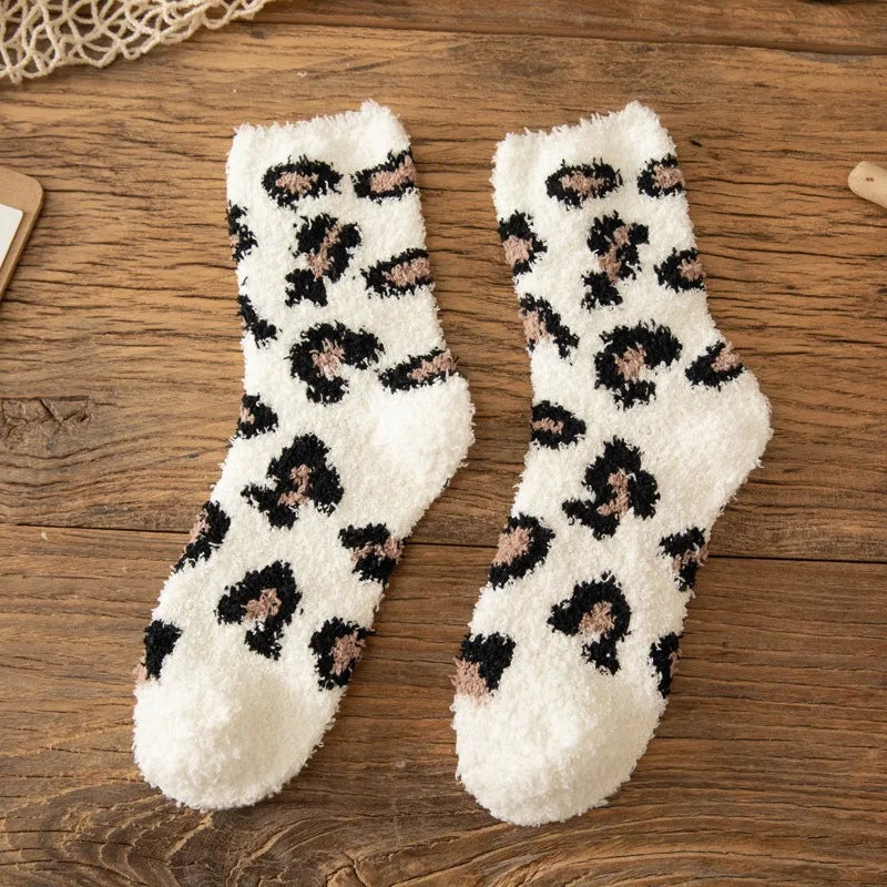 ThermalSocks™ Fuzzy Fleece Winter Socks - 5 Pairs Pack