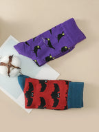 ThermalSocks™ Halloween Pattern Socks - 2 Pairs Pack