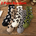ThermalSocks™ Fuzzy Fleece Winter Socks - 5 Pairs Pack