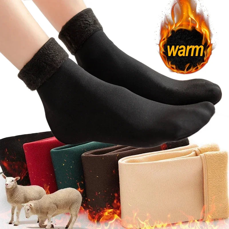 ThermalSocks™ Plush Winter Socks - 5 Pairs Pack