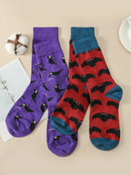 ThermalSocks™ Halloween Pattern Socks - 2 Pairs Pack